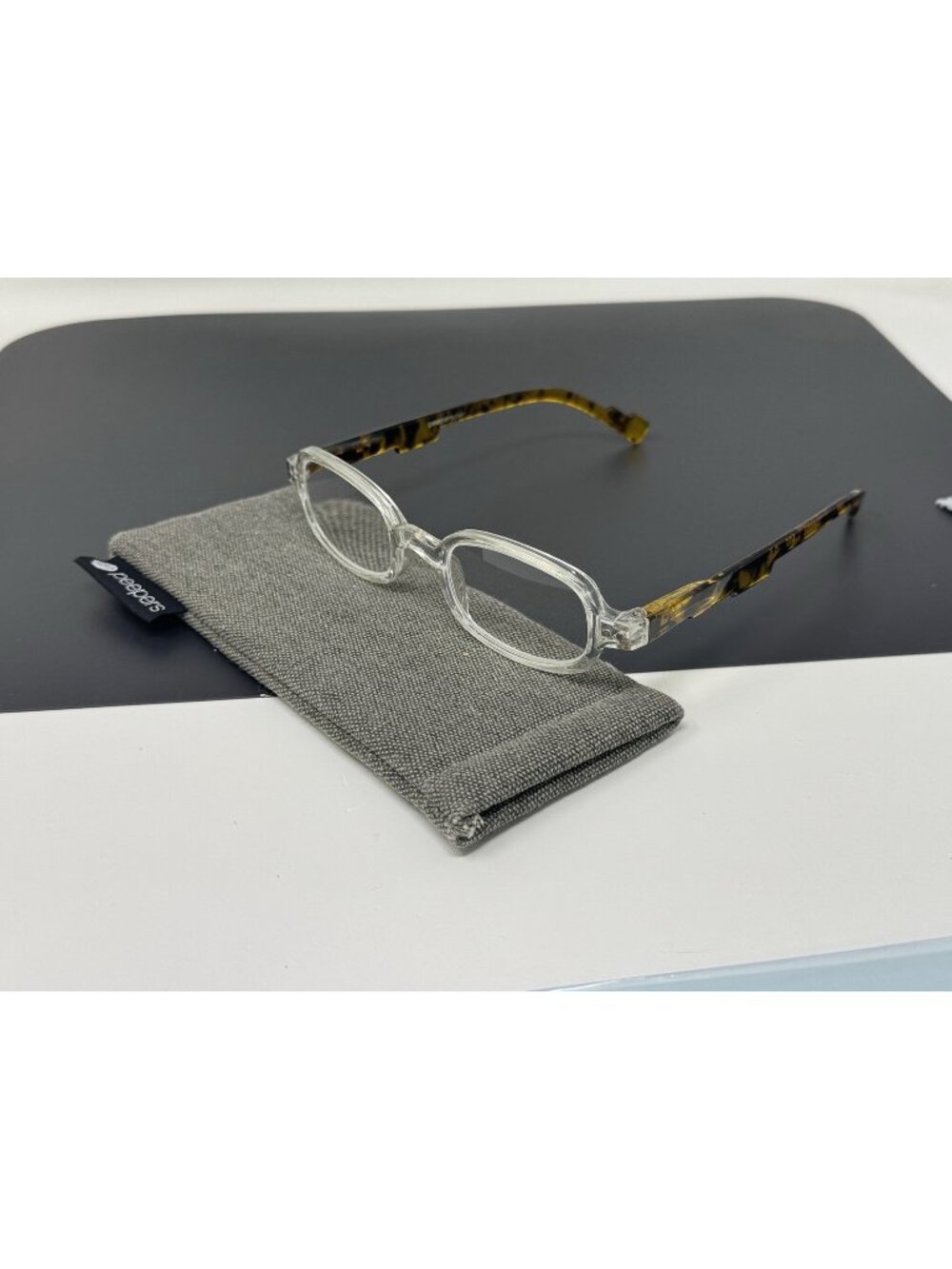 Peepers # 417 Reading Glasses +2.00 Clear Tortoise